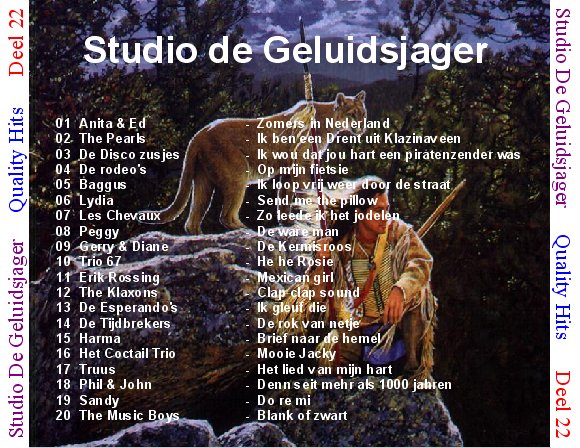 Quality Hits  Geluidsjager Deel 22 : Back